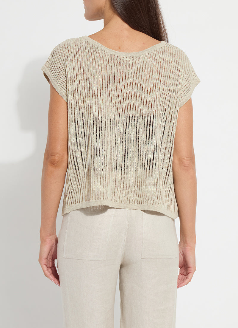 Lysse Benedita Convertible Linen Sweater Cardigan Flax Linen
