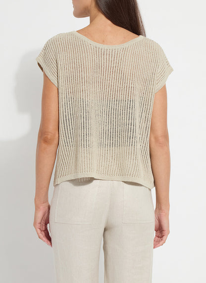 Lysse Benedita Convertible Linen Sweater Cardigan Flax Linen