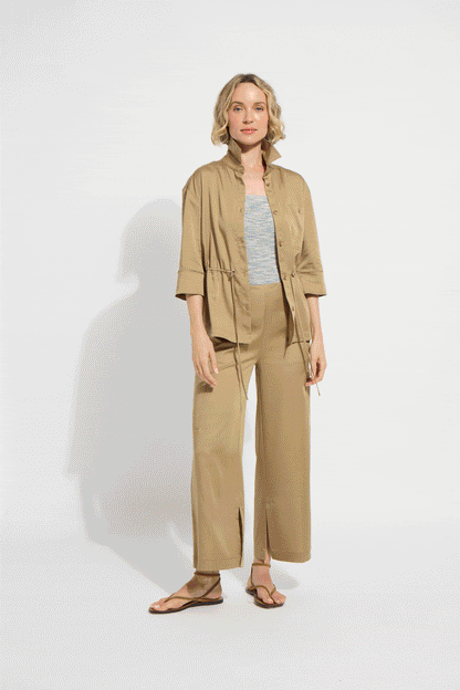 Lysse Jane Cargo Ankle Pant (27" Inseam) Raw Umber