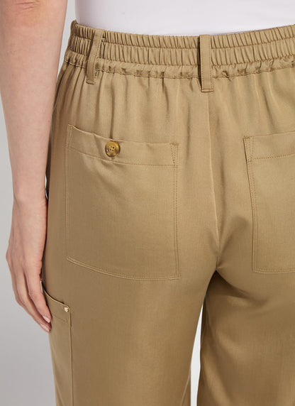 Lysse Jane Cargo Ankle Pant (27" Inseam) Raw Umber