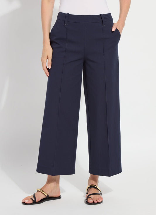 Lysse Miranda Straight Leg Trouser (26" Inseam) True Navy