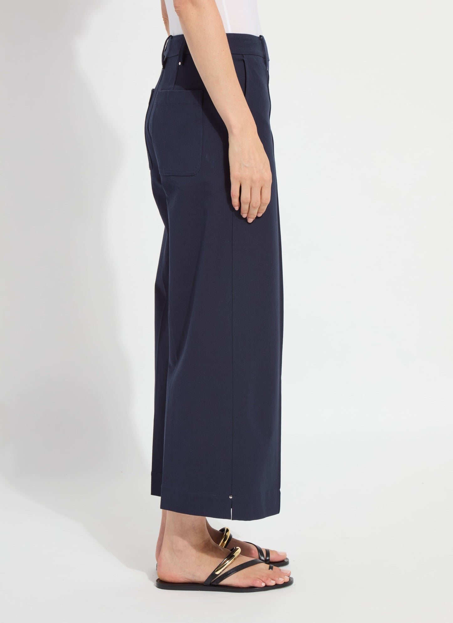 Lysse Miranda Straight Leg Trouser (26" Inseam) True Navy