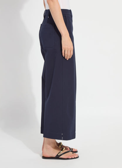 Lysse Miranda Straight Leg Trouser (26" Inseam) True Navy