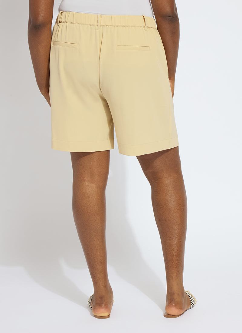 Lysse Dia Pleated Short Curvy Black