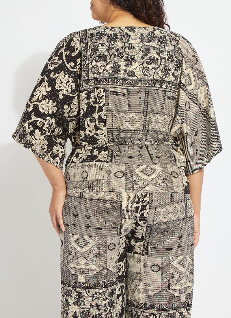 Lysse Ipanema Printed Dolman Sleeve Top Curvy Casa Da Musica