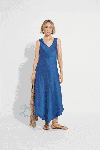 Lysse Bailey Slouchy Net Mesh Knit Raw Umber Sequins