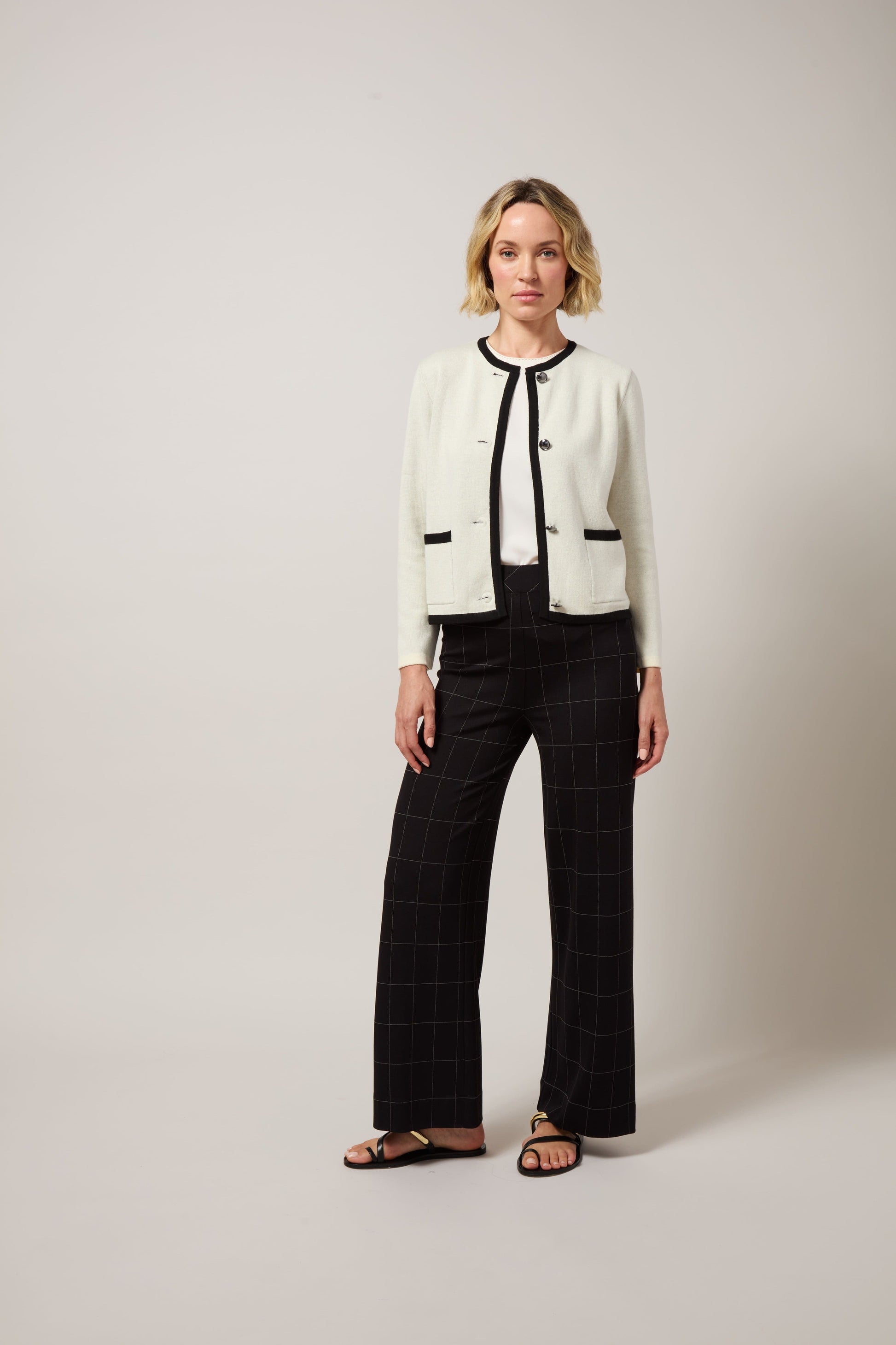 Lysse Amala Sweater Jacket Chalk