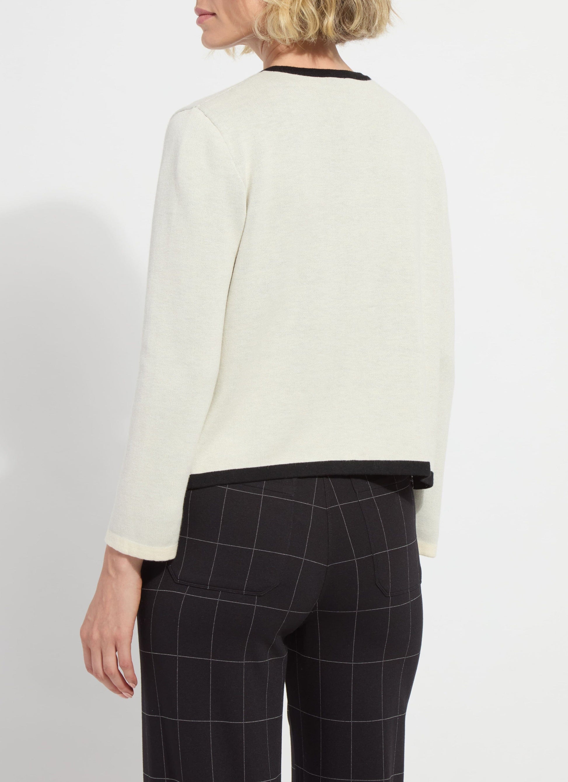 Lysse Amala Sweater Jacket Chalk