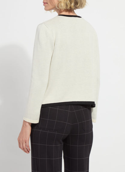 Lysse Amala Sweater Jacket Chalk