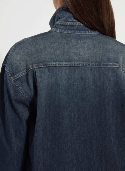 Lysse Cassidy Denim Shacket Indigo