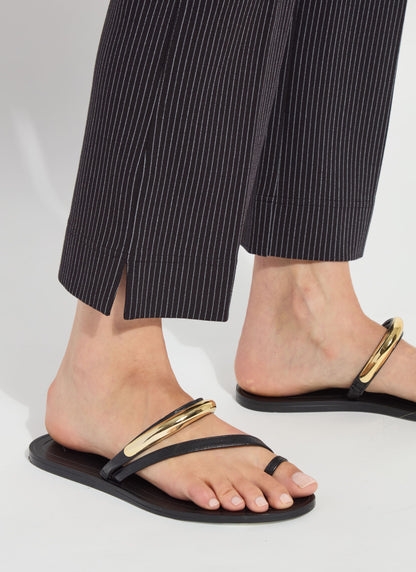 Lysse Baby Boot Ankle Pant (27" Inseam) Seasonless Pinstripe