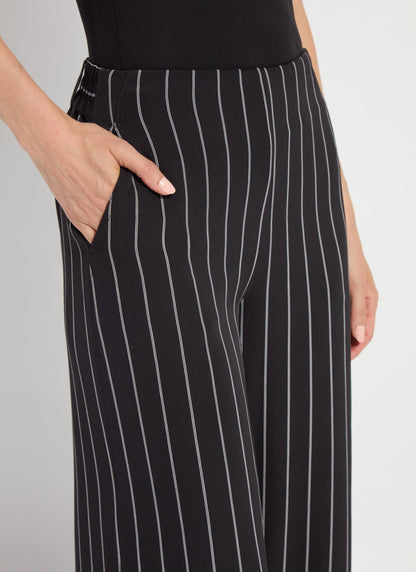 Lysse Ava Cropped Palazzo (25" Inseam) Over and Over Line