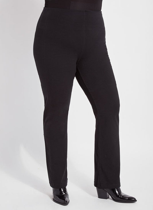 Lysse Tara Bootcut (Plus Size)  Black
