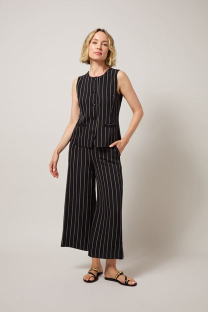 Lysse Ava Tailored Vest Over and Over Line