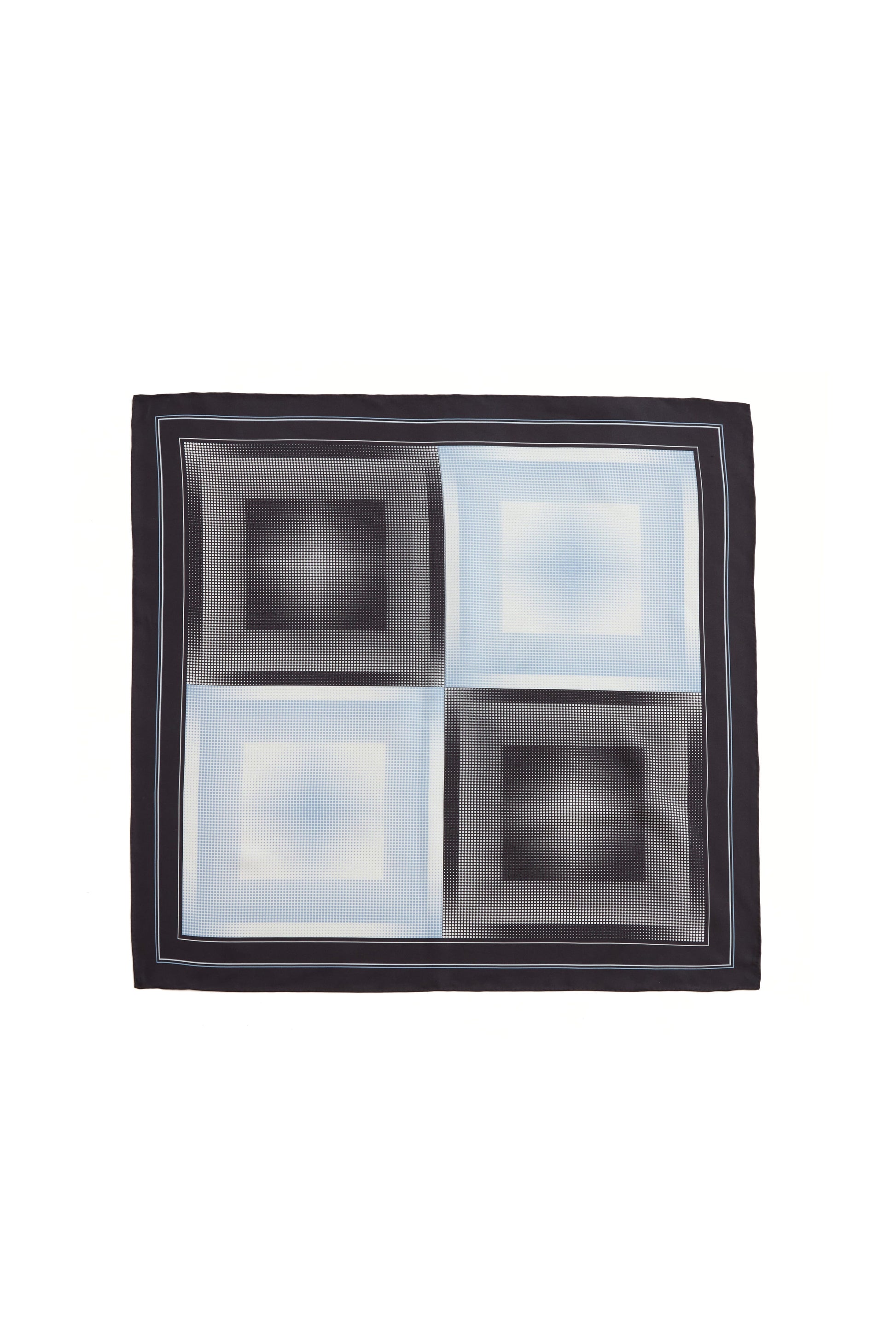 Lysse Silk Scarf Halftone Scarf