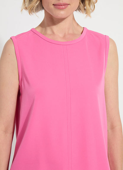 Lysse Kayra Pull on Folded Back Top Fresh Pink