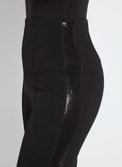 Lysse Elysse Sequin Embellished Pant (32.5" Inseam) Black