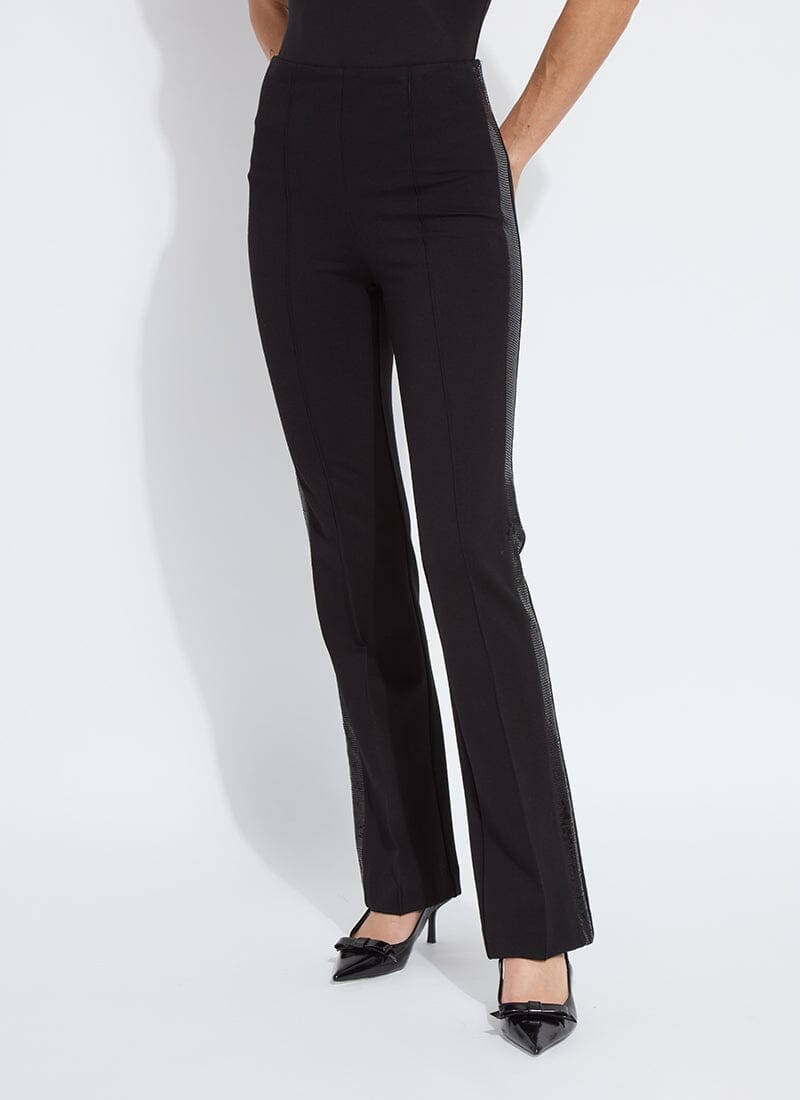 Lysse Elysse Sequin Embellished Pant (32.5" Inseam) Black