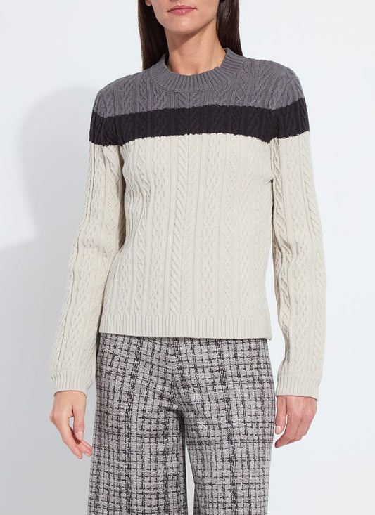 Lysse Gabriel Cozy Sweater Apres Ski Texture