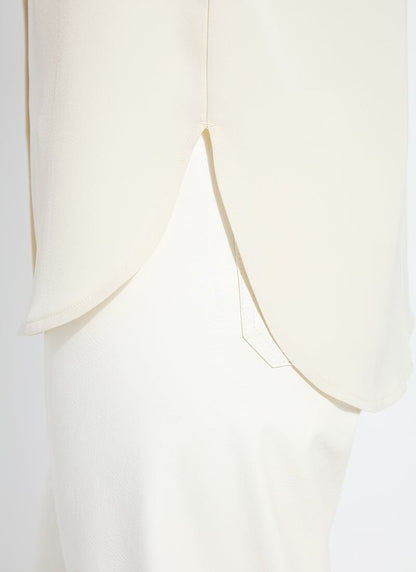 Lysse Damari Sequin Embellished Shirt Icing