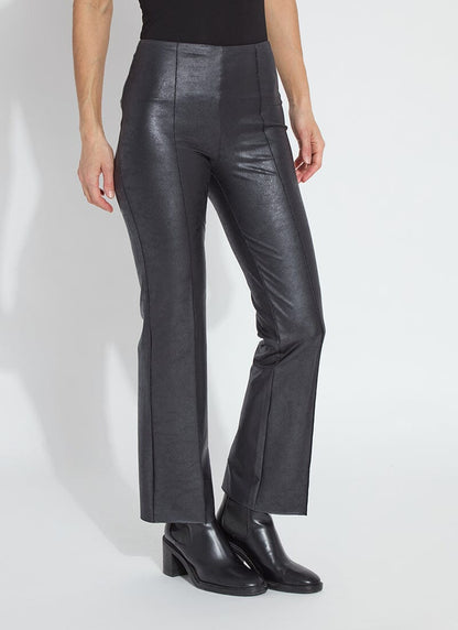 Lysse Elysse Foiled Leather Pant (27" Inseam) Black