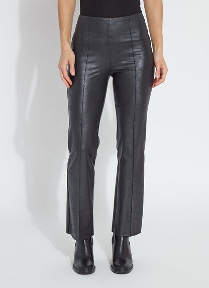 Lysse Elysse Foiled Leather Pant (27" Inseam) Black